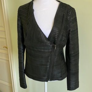 My Tribe Black Leather Jacket